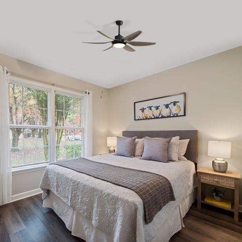 54″ Ceiling Fan With Light Remote Control