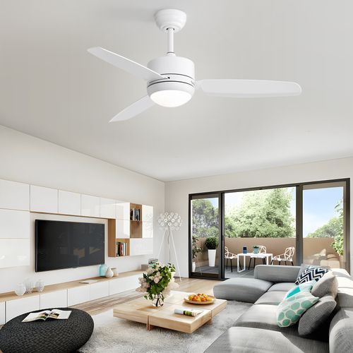 Sofucor 46'' Ceiling Fan with LED Lights