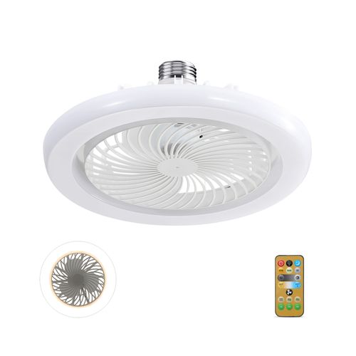 10″ Socket Ceiling Fan With Light
