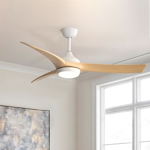 Sofucor 52" Modern  Smart Ceiling Fan With Light