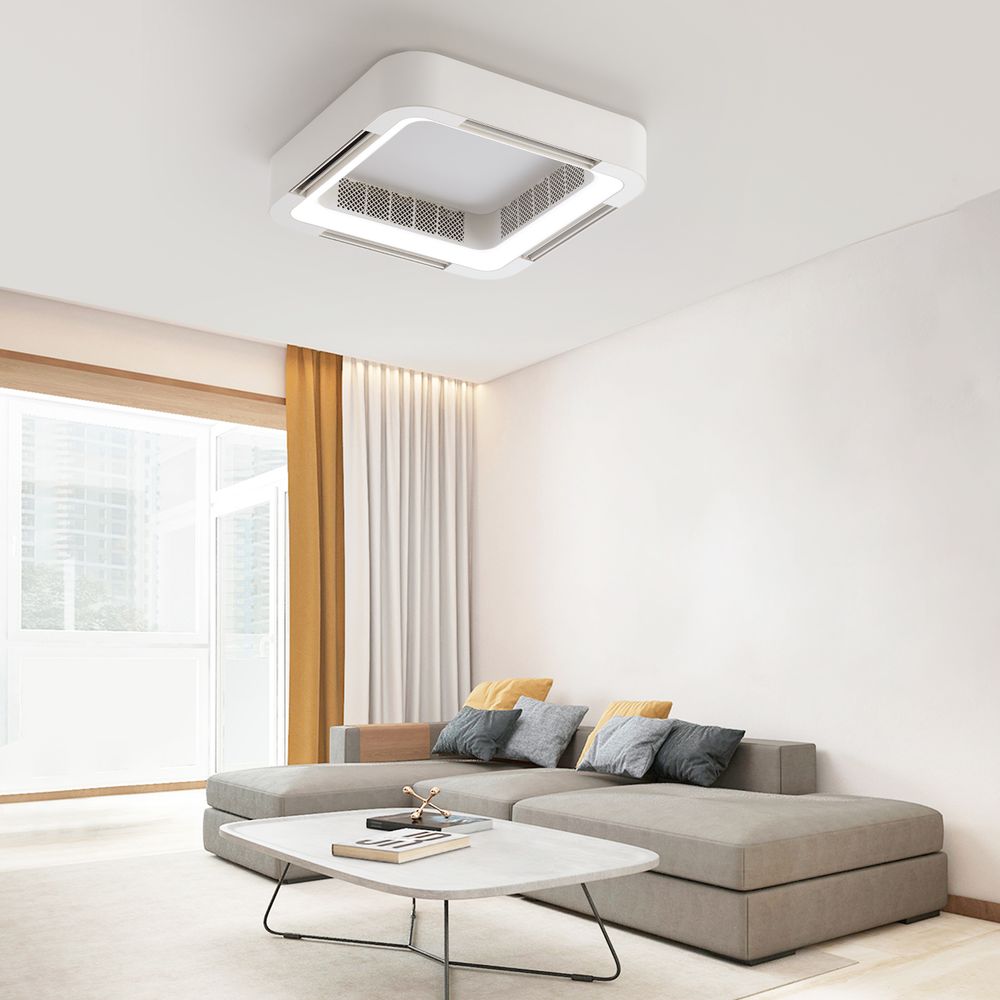 22.8″ Bladeless Ceiling Fan With Light