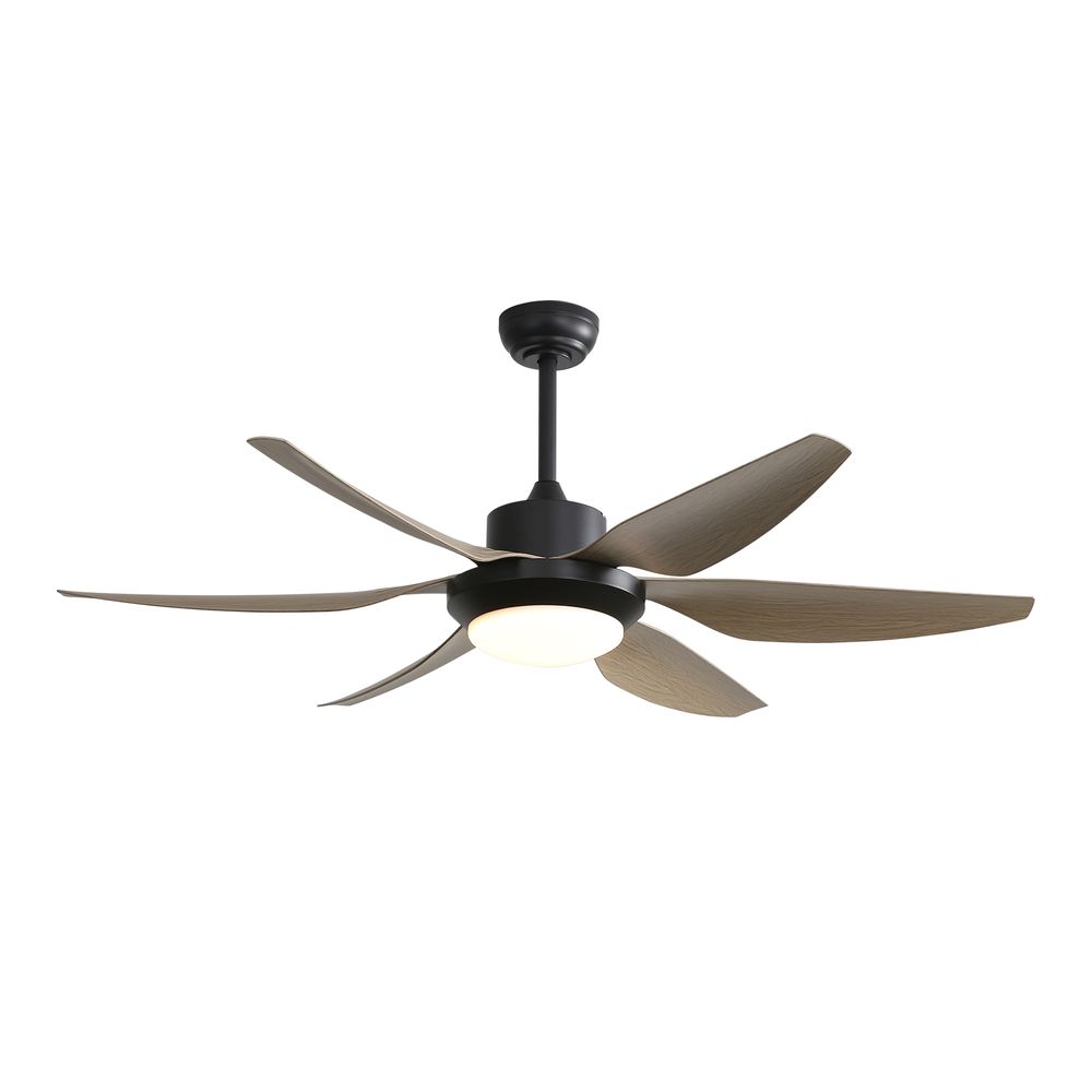 54″ Ceiling Fan With Light Remote Control