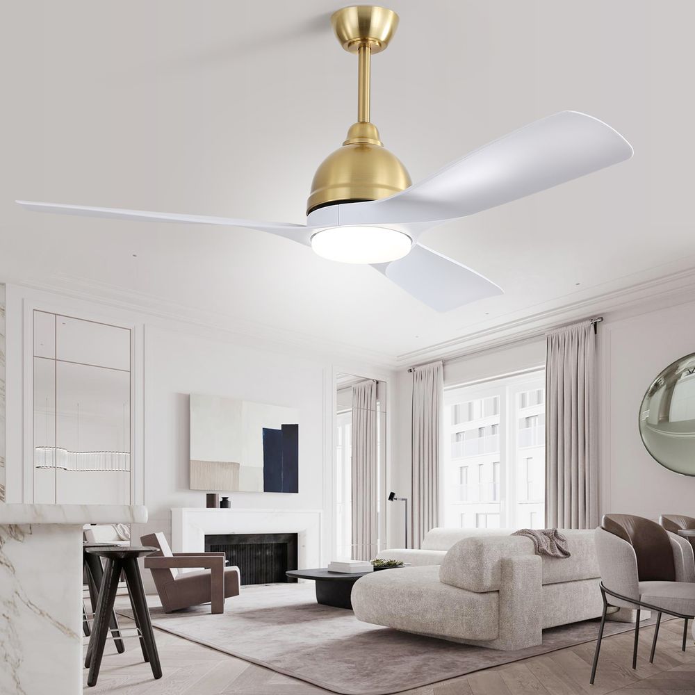54″ Smart Ceiling Fan With Remote