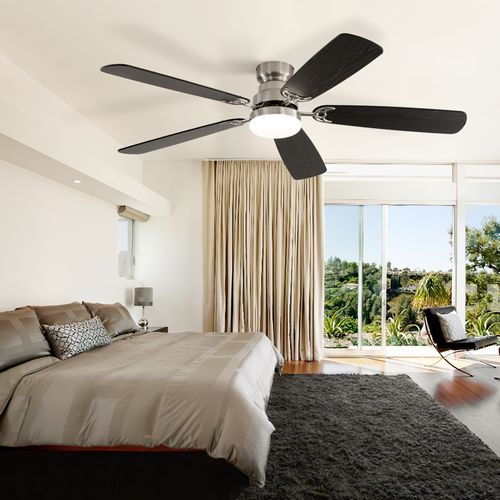 Sofucor Modern 52″ 2-Colored Blades Ceiling Fan With Light and Remote