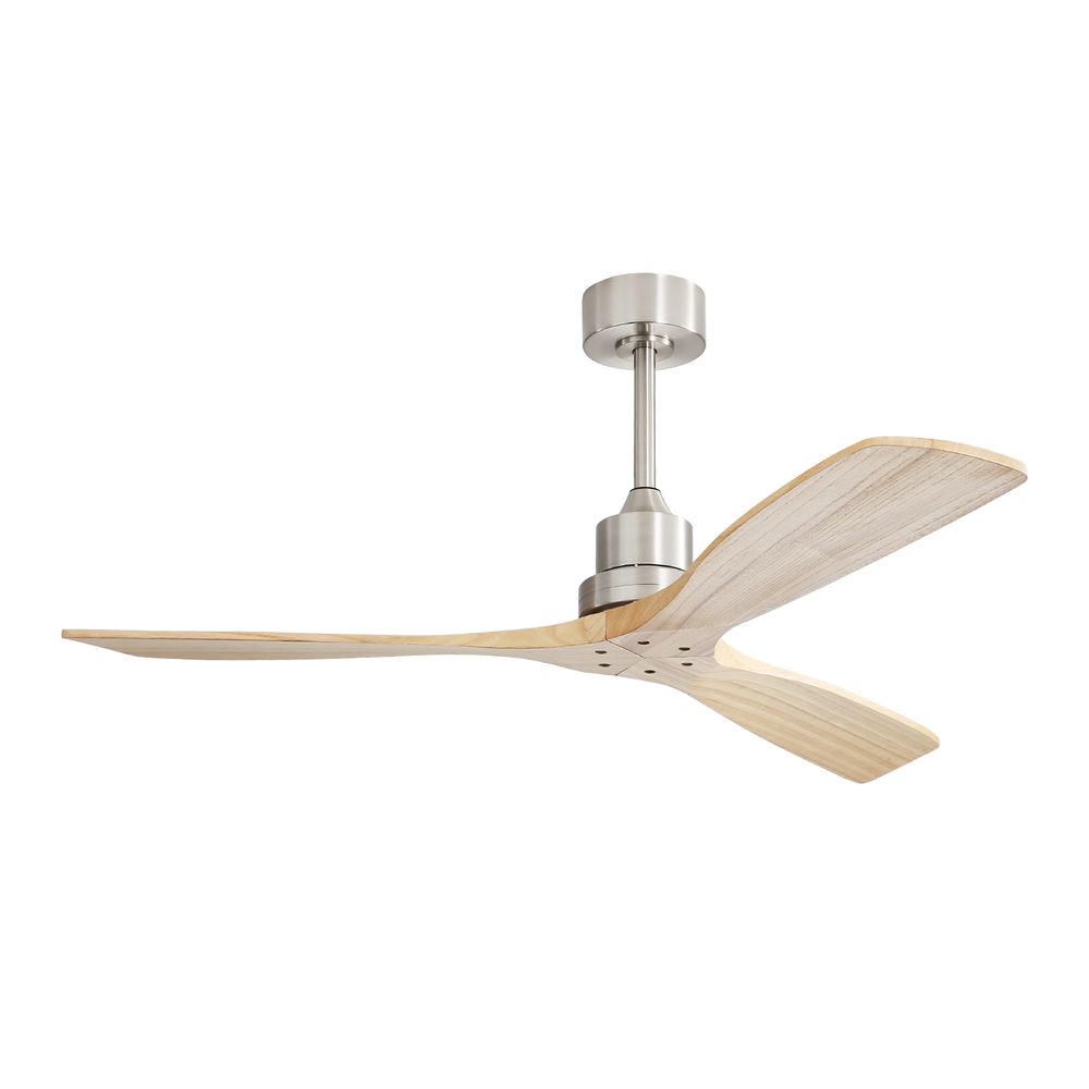 52″ Wood Blades Ceiling Fan