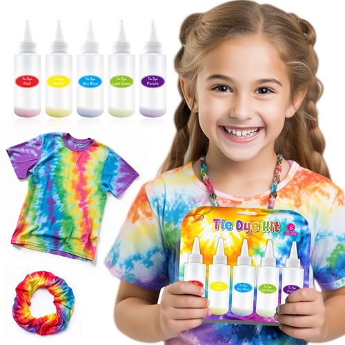 Non-toxic Permanent Tie-dye Sets Party DIY Fabric Tie Dye Kit