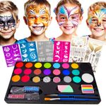 Water Based Face Paint Kit