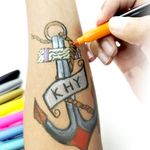 Temporary Tattoo Pens for Skin