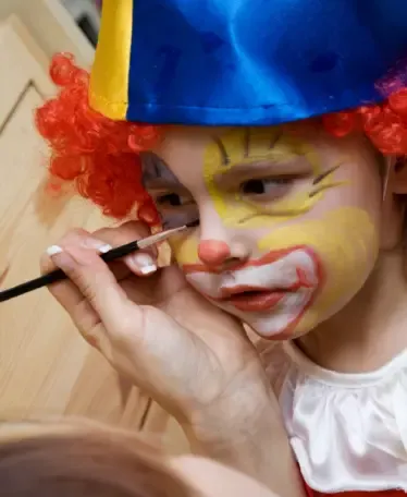 Clown Face Painting