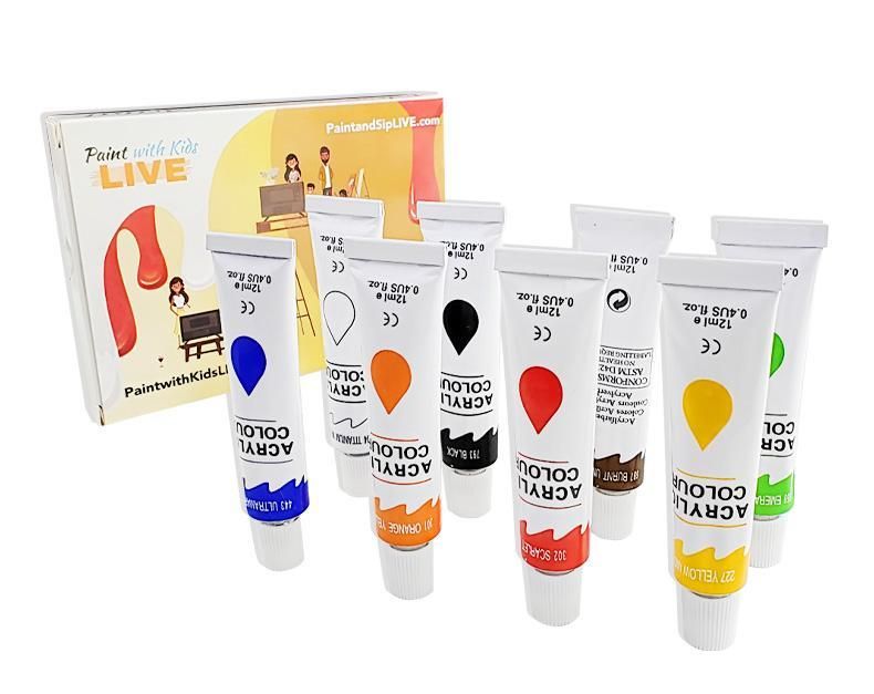 Oil Based Acrylic Paint Set