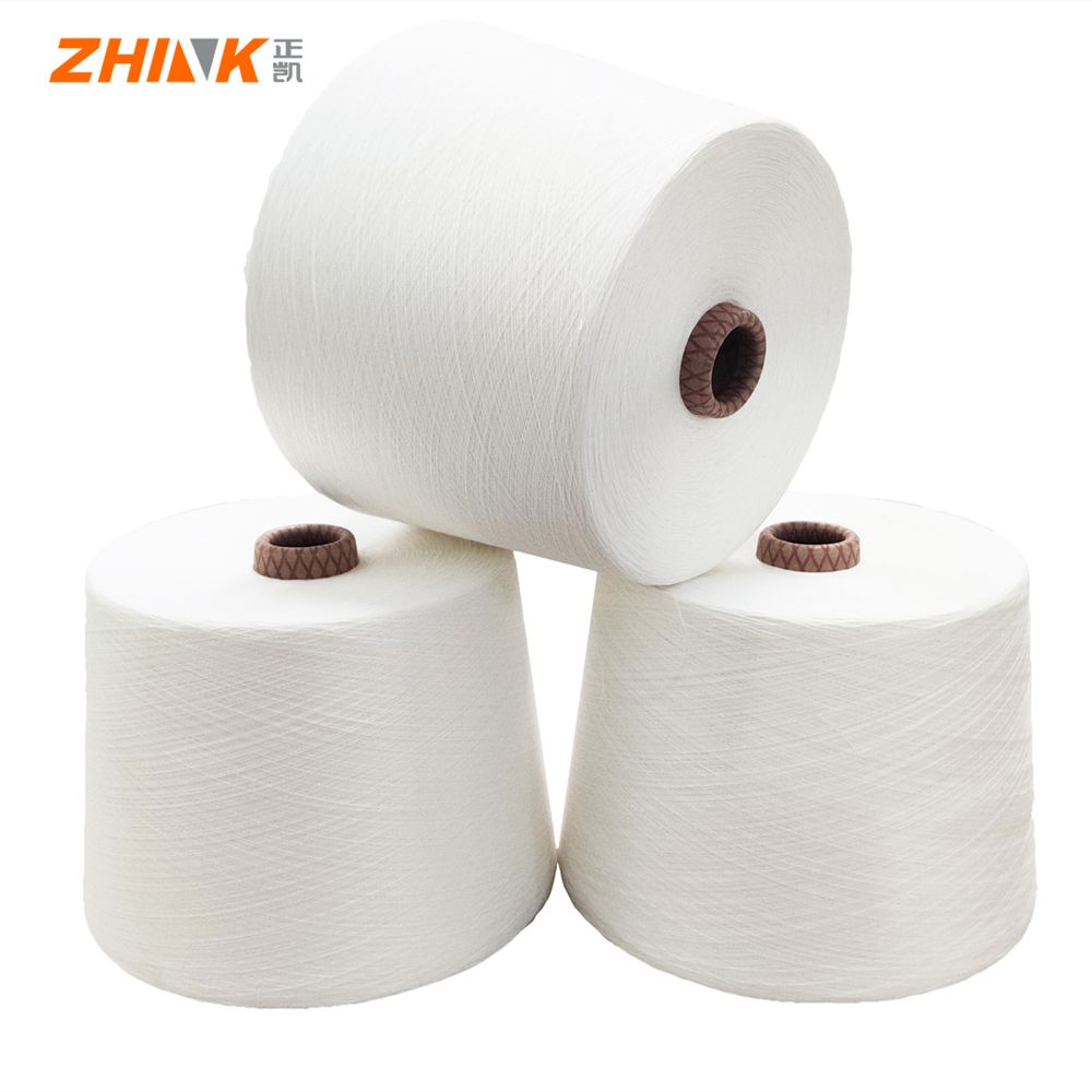 Hollow Polyester / Others Blended Yarn for Knitting and Weaving Raw Yarn