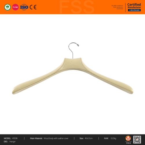 Leather-Wrapped Standard Hanger