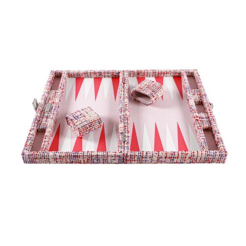 Pink Blush Backgammon Set