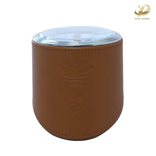 Elegant Leather Wrapped Timepiece