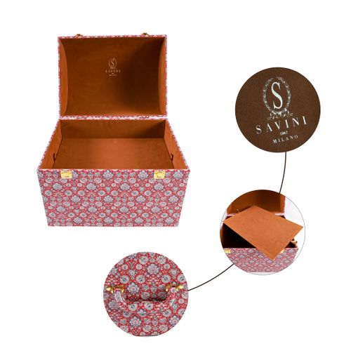 Colorful Fabric Round Storage Box