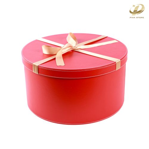 Round Storage Box with Functional Lid
