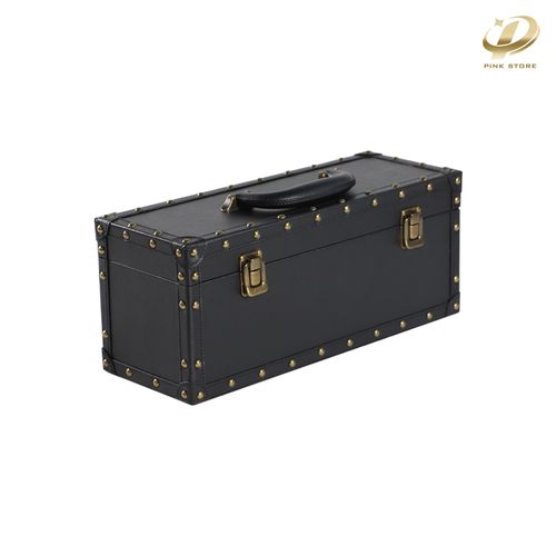 Elegant Vintage Wine Casket