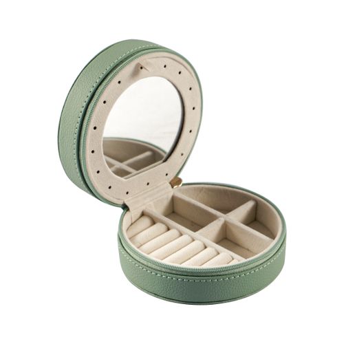 Emerald Round Jewelry Box