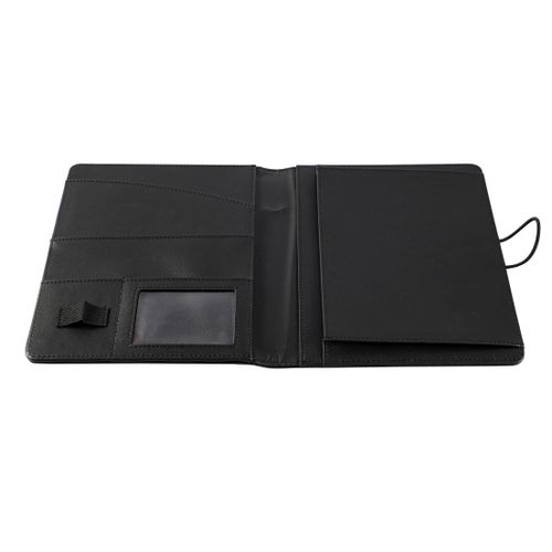 Elastic Strap PU Leather File Holder