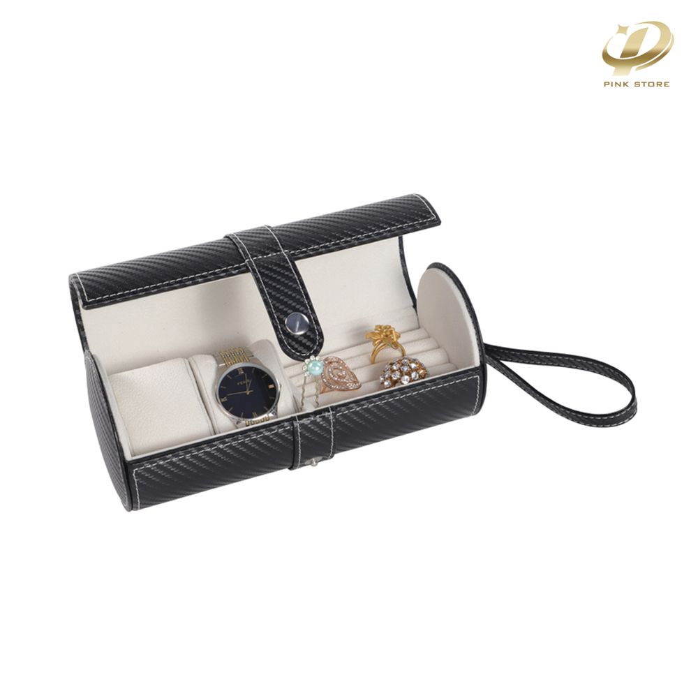 PU Leather Jewelry Roll for Rings And Watchs