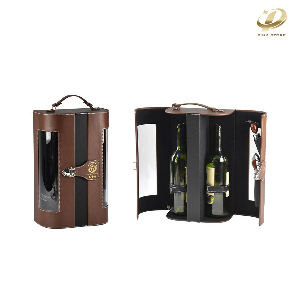 Double-Bottle Luxury Wine Presentation Box