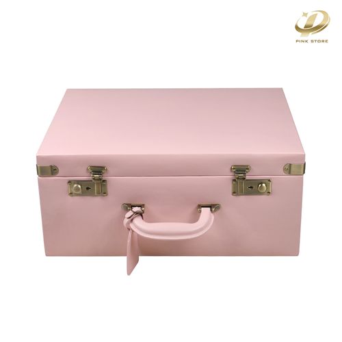 Pink Leather Memory Case