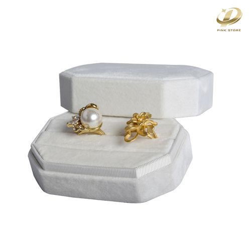 Velvet Jewelry Box For Rings