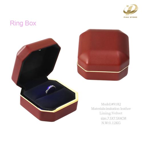 Sorrel Single Ring Box With LED Light