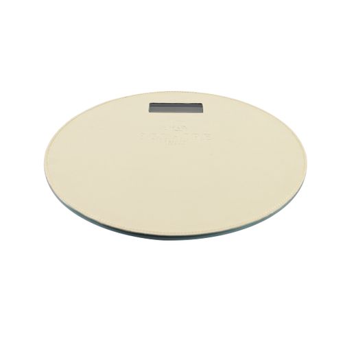Leather-Surfaced Weighing Scale