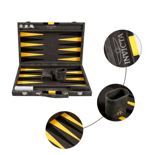 INVICTA Luxury Backgammon Set