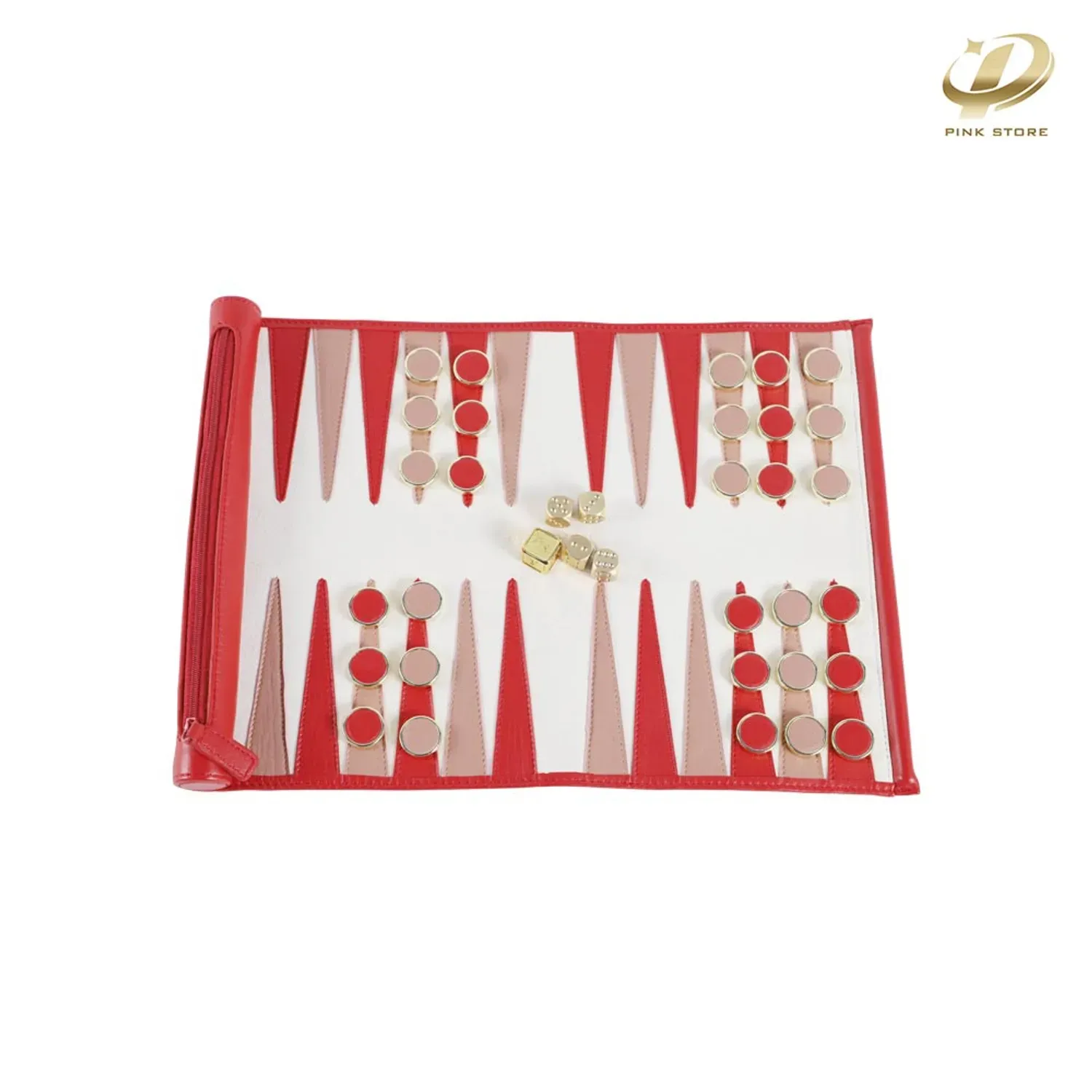 Backgammon Set Roll Up Travel Style