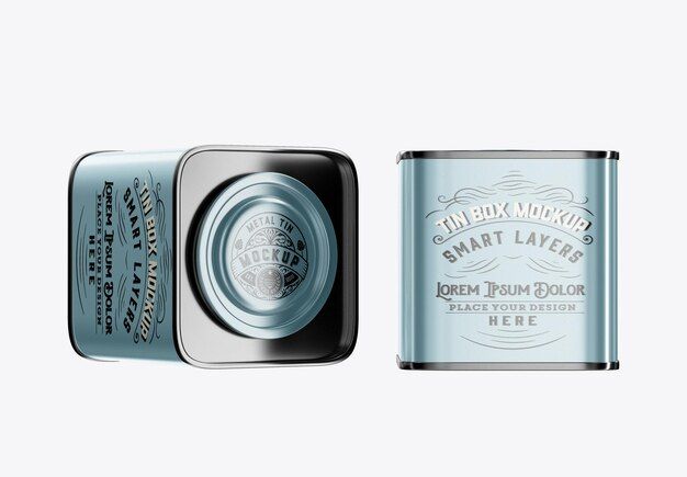 Vintage-inspired Tin Boxes 