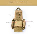 Risen Medical Tactical Military First Aid Bag Waterproof inner display