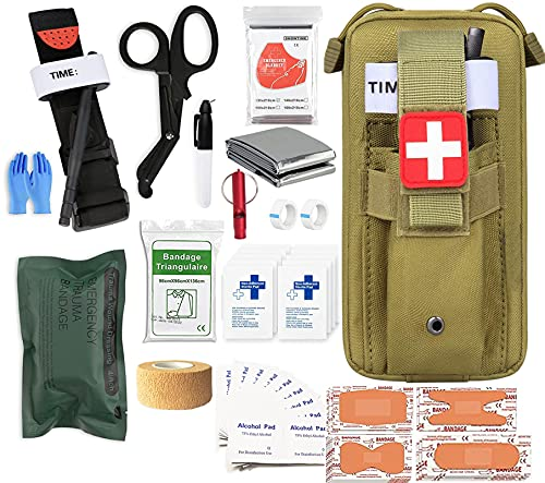 Kit tactique haut de gamme : matériau en nylon imperméable, portable et polyvalent | Kit de traumatologie IFAK avec fonction d&#39;arrêt du saignement | Accepter les demandes OEM et ODM