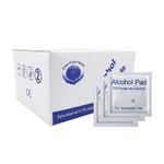 Risen Medical wholesale 75% Alcohol Pads - 100pcs Box