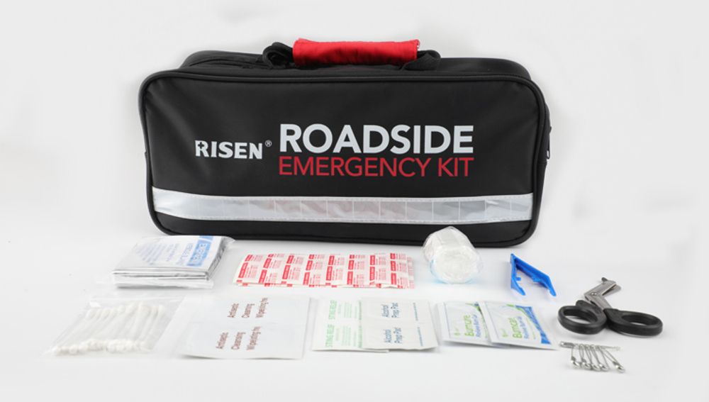 Premium Roadside Car Emergency Kit: Waterproof PU Material, Portable & Comprehensive | Essential Car Repair Solutions