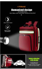 Risen Medical Wholesale Medical Assistant Backpack Waterproof & Fire Resistant