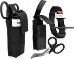 Risen Medical Tourniquet Pouch Kit with Military Tourniquet and Trauma Scissors