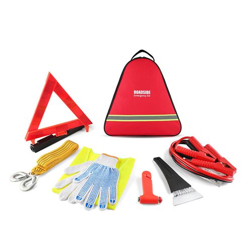 Wholesale Portable Premium Triangular Roadside Nylon Car Emergency Bag | Direct from Manufacturer