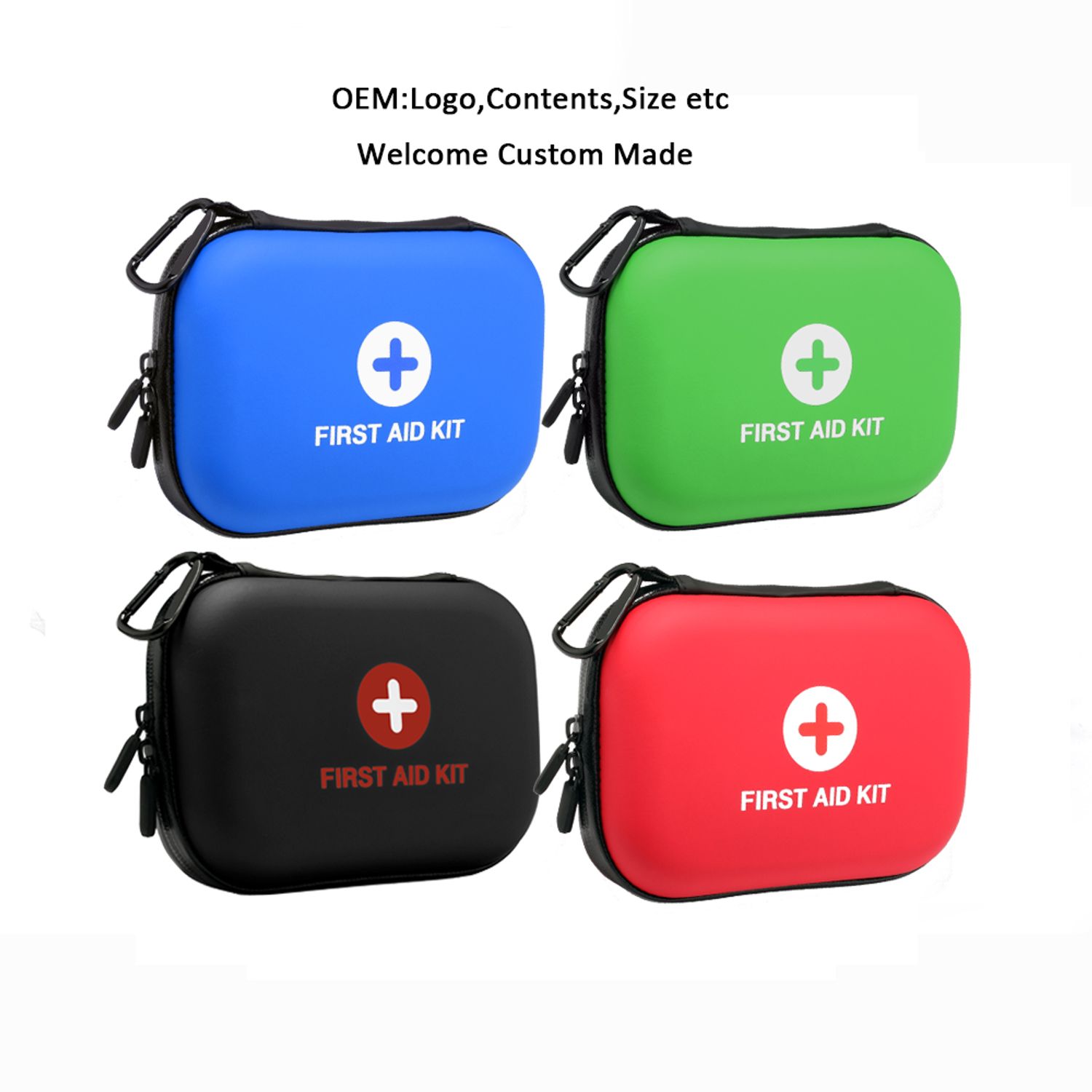 different colors of Portable Mini EVA Waterproof First Aid Box | Custom Items, OEM&ODM, Low MOQ - Buy Now
