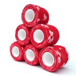 Risen Bulk red patterned adhesive bandage 