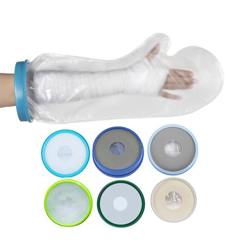 Funda protectora impermeable para lesiones postoperatorias Guantes impermeables para brazos y manos