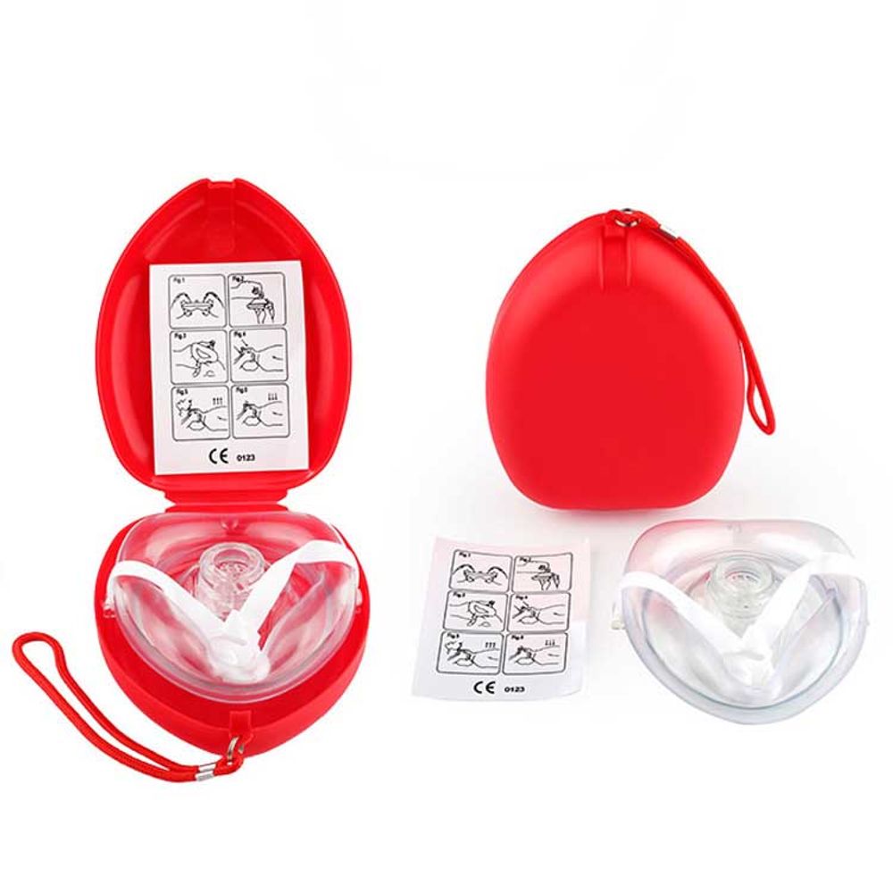 Carevas CPR Reescue Mask Máscara de reanimación manual
