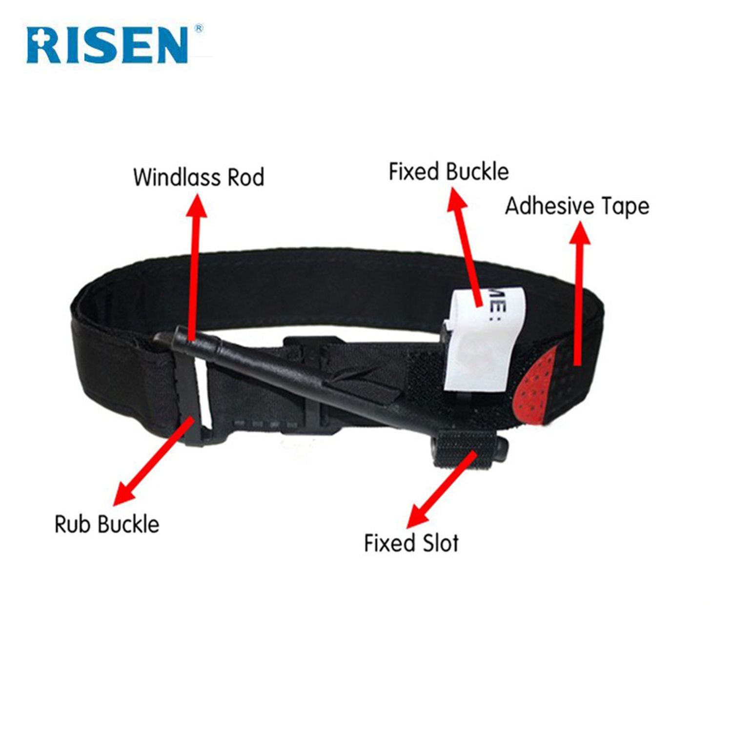 Risen Medical Wholesale One-Handed Tourniquet different parts