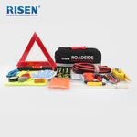 product of Wholesale Portable & Comprehensive Car Emergency Roadside Waterproof PU Material Tool Kit | Essential Car Repair Solutions
