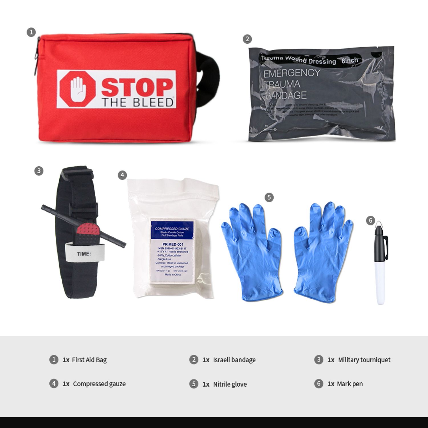 medical office emergency kit list