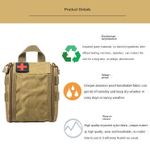 Risen Medical Tactical Military First Aid Bag features in environmental protection, Waterproof and wear resistant