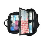 inside of Portable Medical Multi-Purpose Waterproof  First Aid Pet Care Kit 