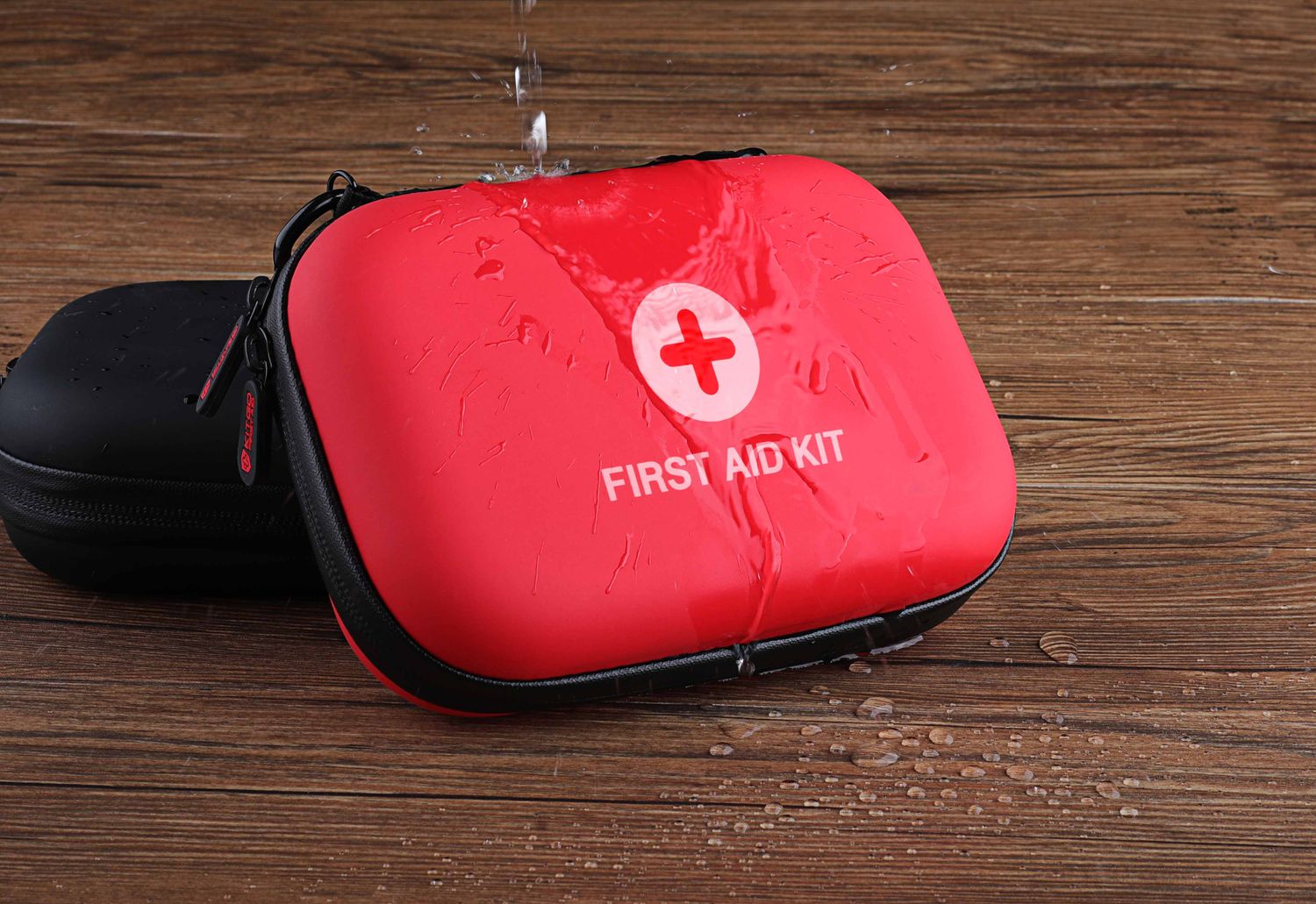 outside of Portable Mini EVA Waterproof First Aid Box | Custom Items, OEM&ODM, Low MOQ - Buy Now
