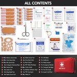 Portable Medical First Aid Kit content list